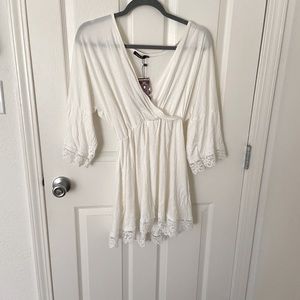 White dress from boohoo